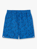 Anchor Short - Azure Painted Leaves