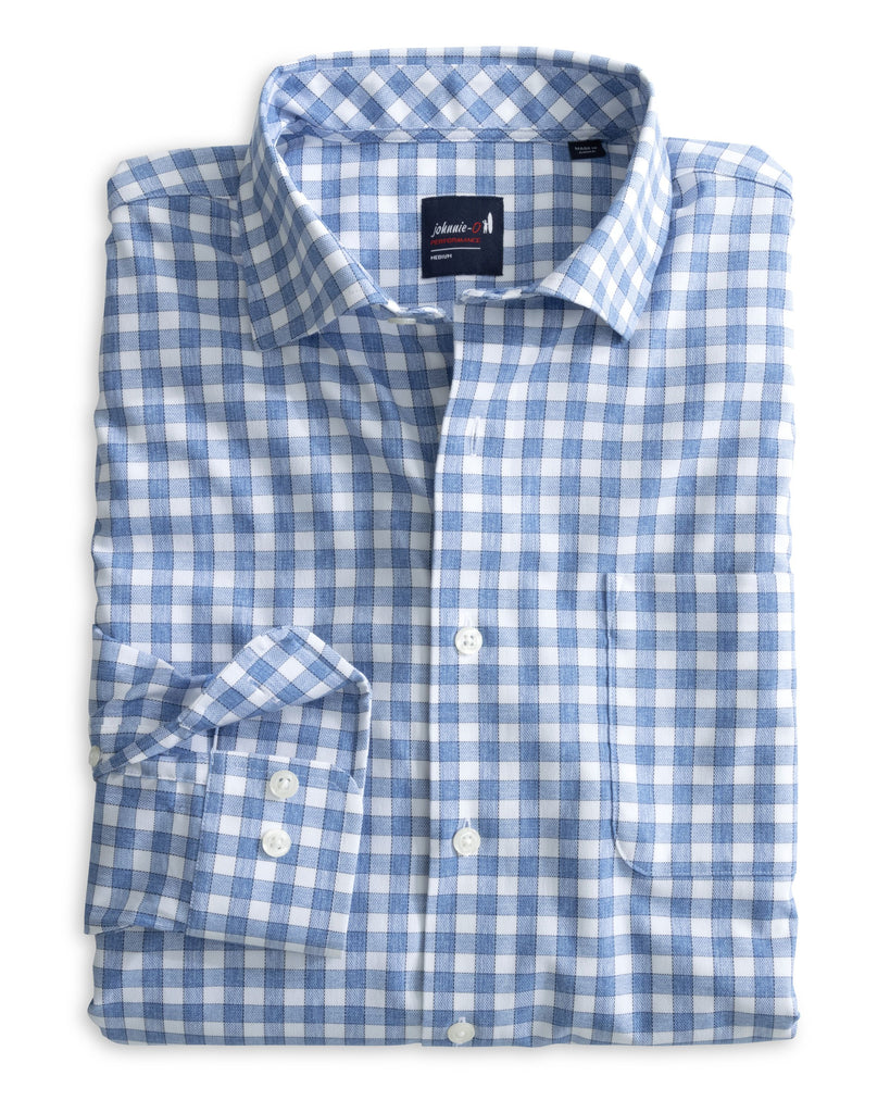 Allworth Performance Button Up Shirt - Wake