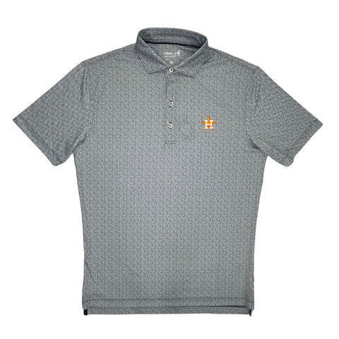 Astros Hinson Polo - Midnight Navy - Club Logo