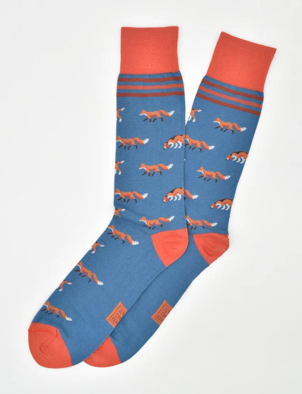 Fox & Hound Socks - Blue