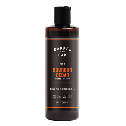 2-in-1 Shampoo & Conditioner - Bourbon Cedar