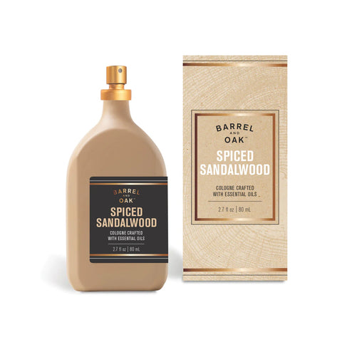 Natural Fragrance Cologne - Spiced Sandalwood