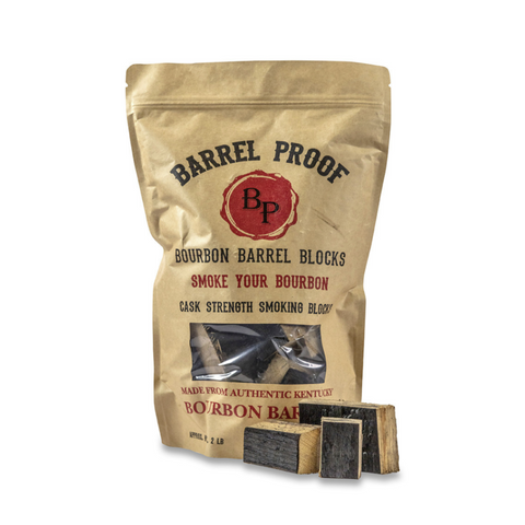 Barrel Proof – Bourbon Barrel Grilling Blocks