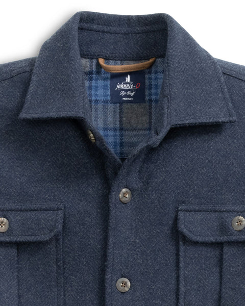 Briggs Long-Sleeved Shirt - Navy