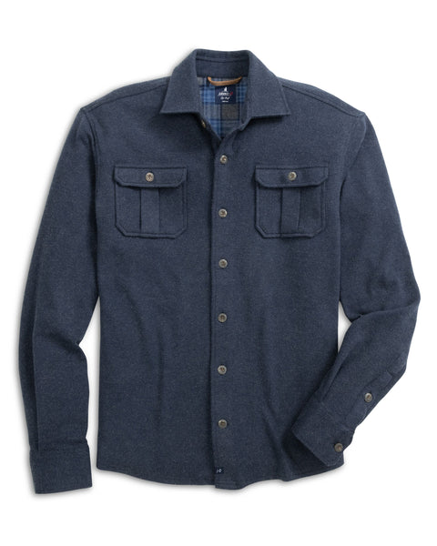 Briggs Long-Sleeved Shirt - Navy