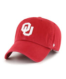 Oklahoma Sooners Clean Up '47 Hat - Cayenne