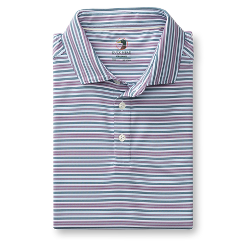 Long Drive Performance 1/4 Zip Pullover - Mallard Blue Heather