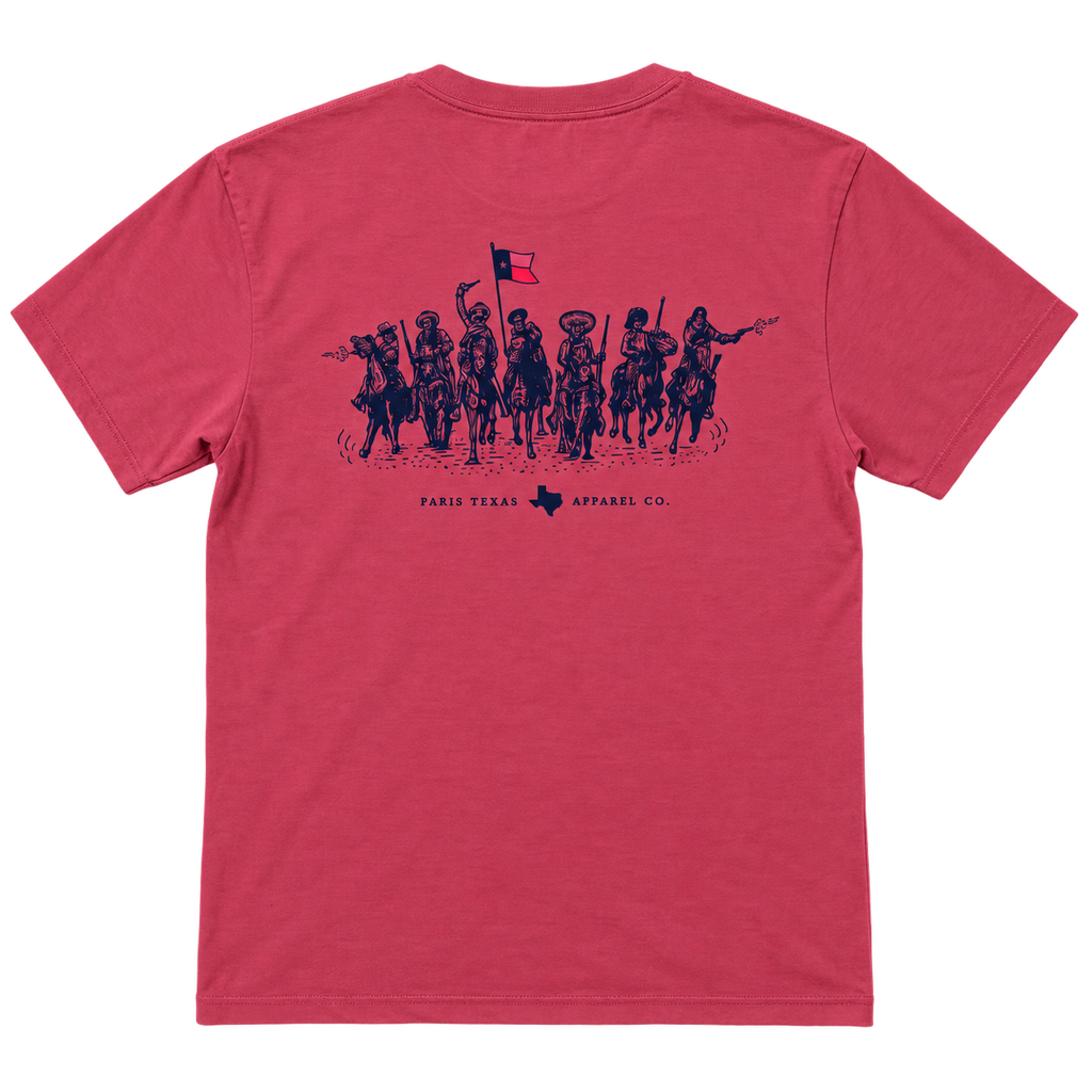 Texas Charge Pocket T-Shirt - Brick