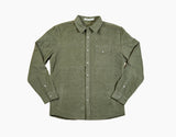 Corduroy Quilted Shacket - Willow