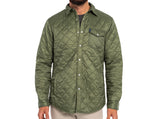 Quilted Shacket - Olive