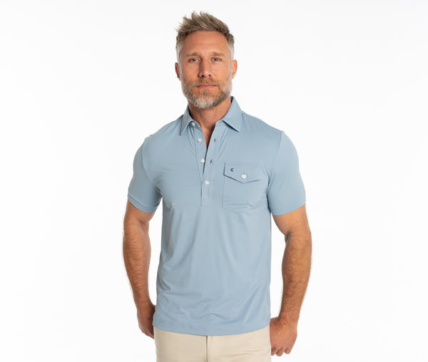Performance Sport Players Shirt - Blue Bell