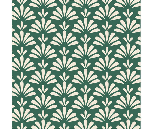 Performance Sport Range Polo - Trellis Print Green