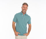 Stretch Players Shirt - Grass Microstripe