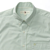 Mitchell Gingham Performance Poplin Sport Shirt - Pear Green