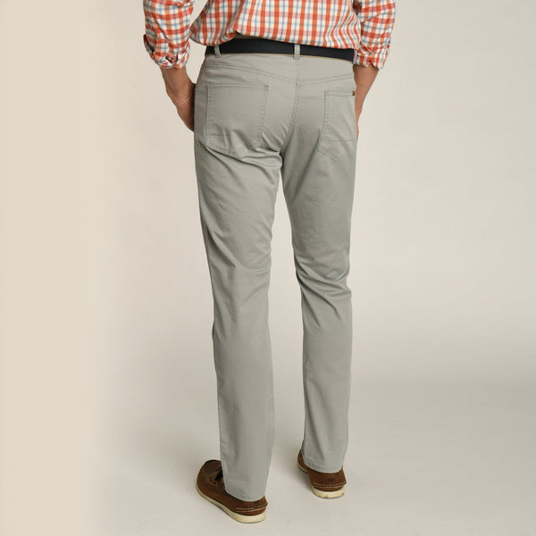 Shoreline Twill 5 Pocket Pant - Limestone Gray