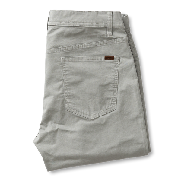 Shoreline Twill 5 Pocket Pant - Limestone Gray