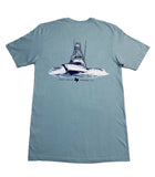 Deep Sea Boat Pocket T-Shirt - Chambray