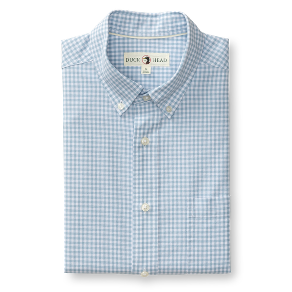 Ryder Cotton Oxford Sport Shirt - Glacier Blue