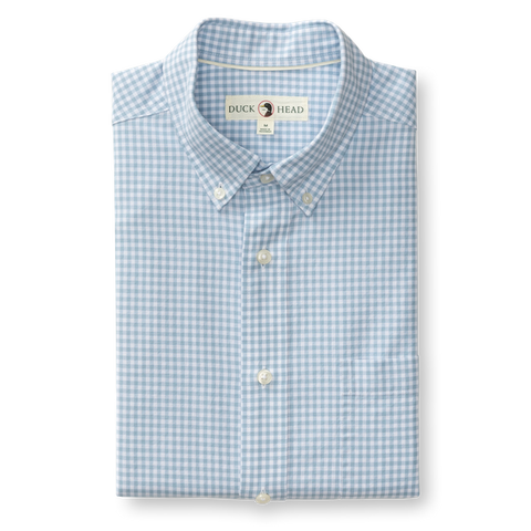 Ryder Cotton Oxford Sport Shirt - Glacier Blue