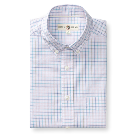 Ashland Plaid Cotton Twill Sport Shirt - Pale Pink