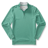 Dunmore Performance 1/4 Zip Pullover - Aspen Green Heather