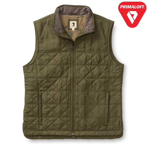 Fremont Performance Quilted Vest - Olive