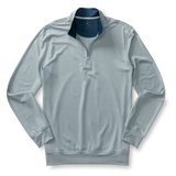 Long Drive Performance 1/4 Zip Pullover - Quarry Grey Heather