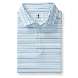 Neil Long Drive Performance Polo - Serenity Blue