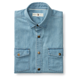 Ware Denim Snap Shirt - Light Wash