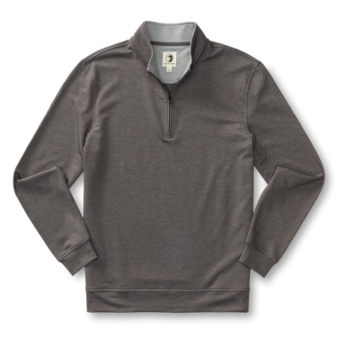 Dunmore Performance 1/4 Zip Pullover - Fossil Gray