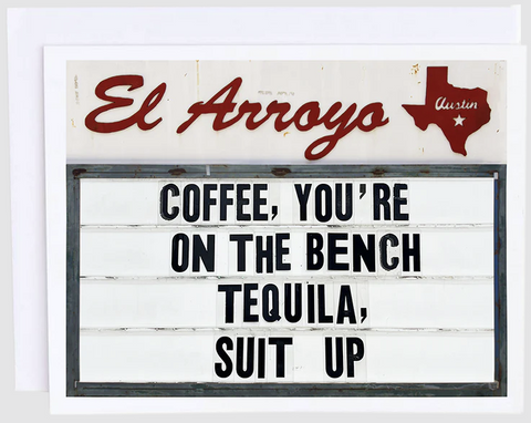 El Arroyo Card - Coffee