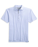 Elliott Printed Linxter Cotton Performance Polo - Voodoo