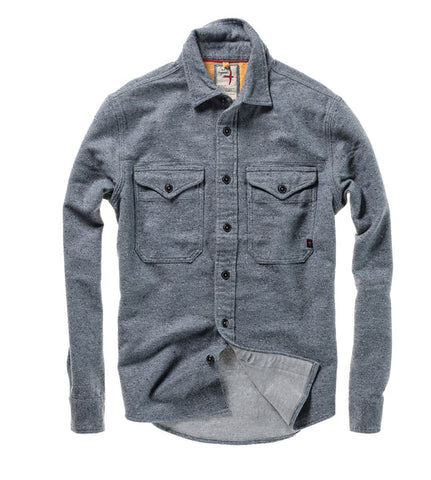 Utility Workshirt - Steel Grey Donegal