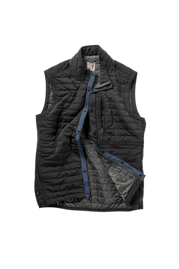 Windzip Vest - Black Fade