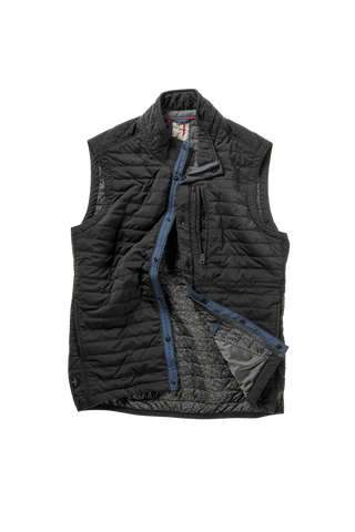 Windzip Vest - Black Fade