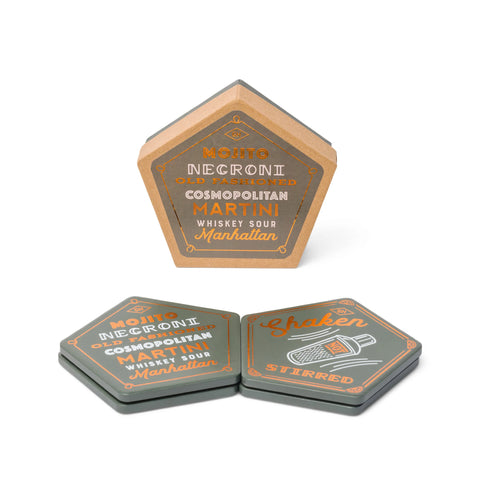 Cocktail Coasters - Set of 4