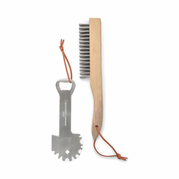 BBQ Care Kit Grill Scraper & Wire Brush