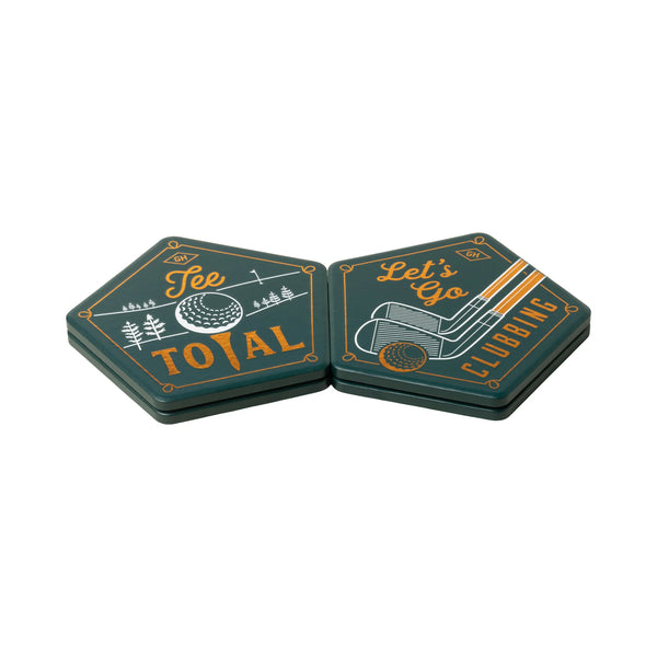 Golf Coasters - Set of 4
