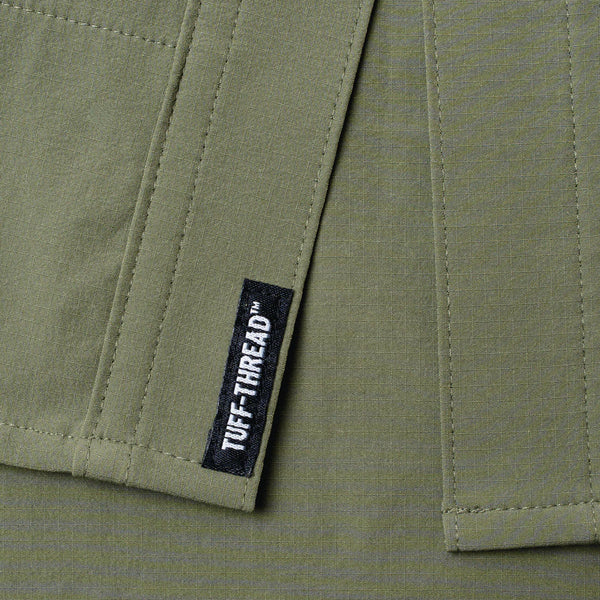 The Grazer Western Tuff-Thread Short Sleeve - Olive