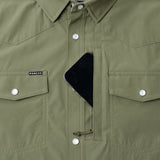 The Grazer Western Tuff-Thread Short Sleeve - Olive