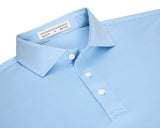 The Perkins Polo - Vista Blue & White