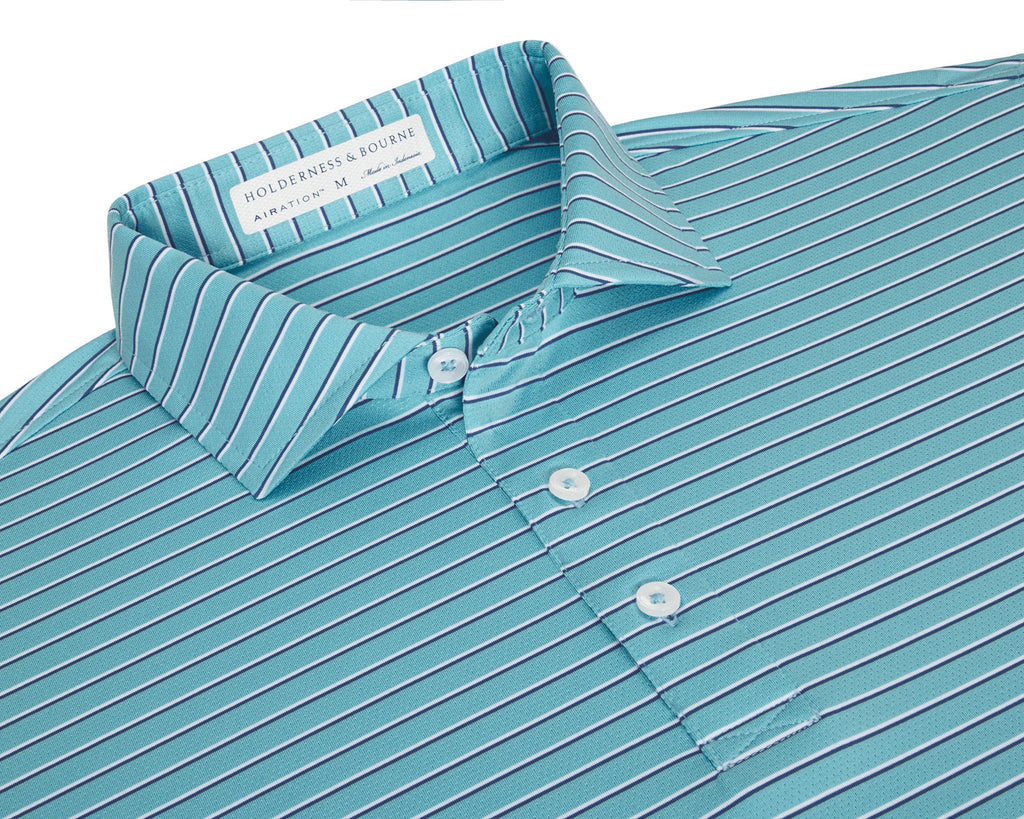 The Springer Polo - Harbor/White/Maidstone Blue