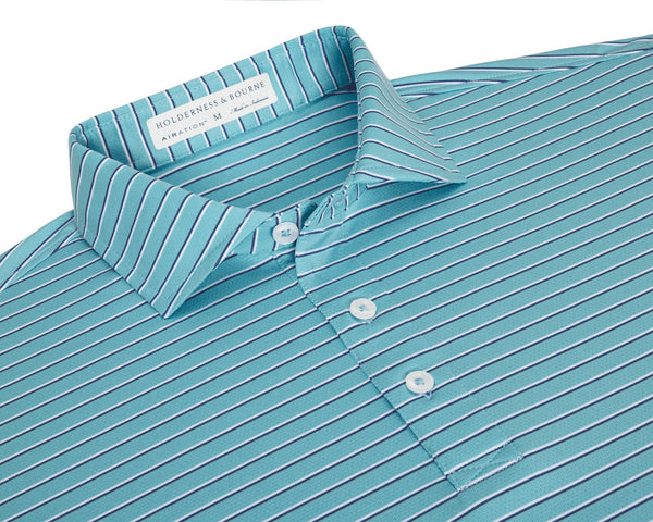 The Springer Polo - Harbor/White/Maidstone Blue