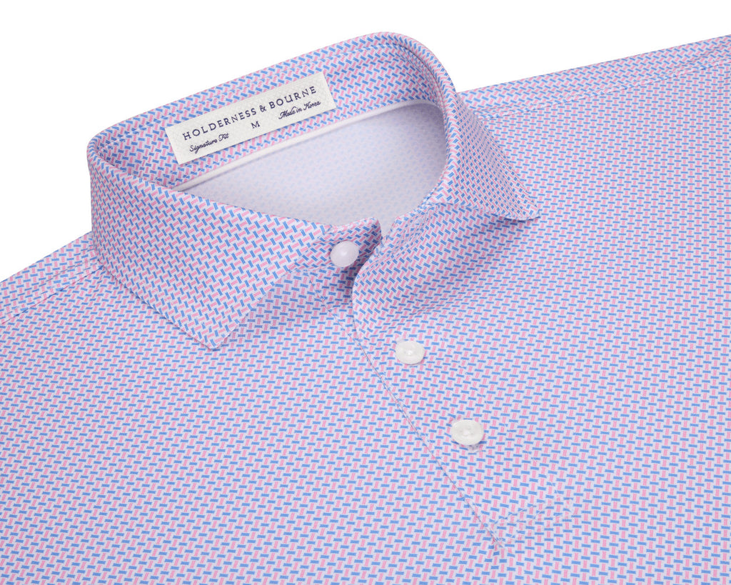 The Norman Polo - Belmont & Horizon Blue