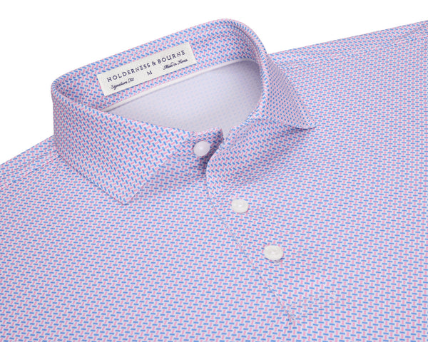 The Norman Polo - Belmont & Horizon Blue