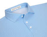 The Norwood Polo - Vista Blue & Horizon Blue
