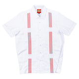 Havana Tailored Classic Guayabera - Red