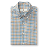 Holling Plaid Cotton Oxford Sport Shirt - Amberwood