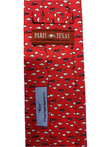 Airplane Tie - Red