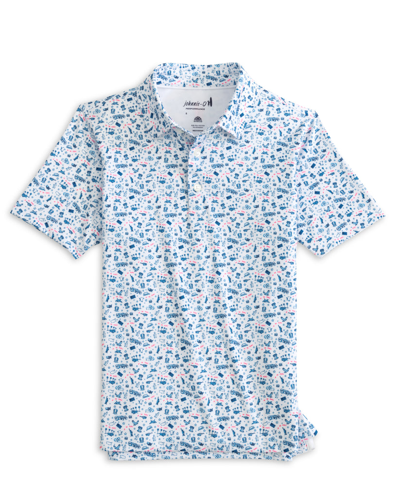 JO Merica Boys Polo - Barracuda